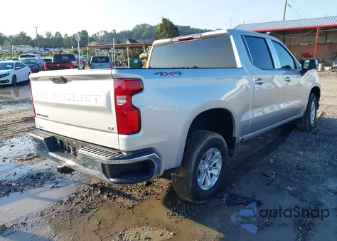 2022 Chevrolet Silverado 1500 Ltd 4Wd Short Bed Lt из США, поврежденный, VIN 3GCUYDEDXNG177767